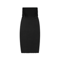 Dyed Washed Slim Maxi Skirt