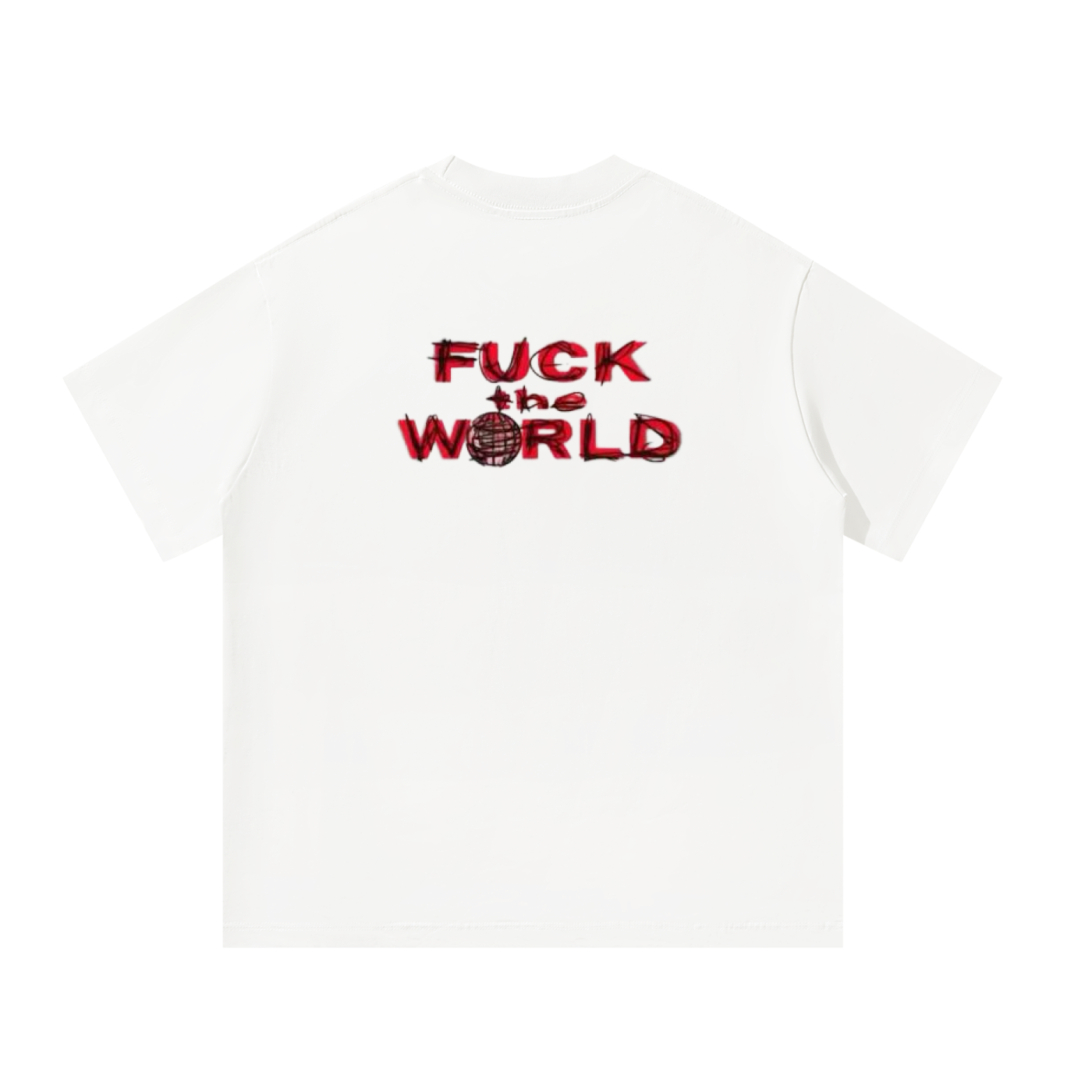 F The World  Oversized T-Shirt