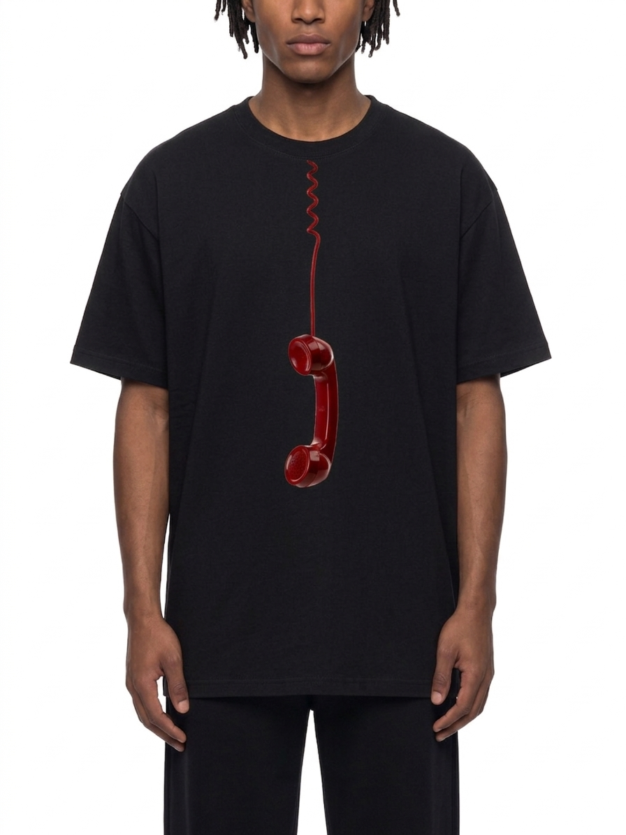 Telephone Oversized T-Shirt