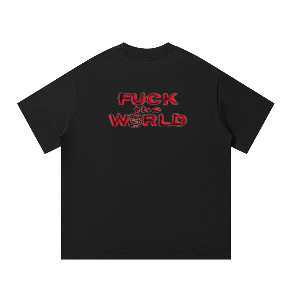 F The World  Oversized T-Shirt