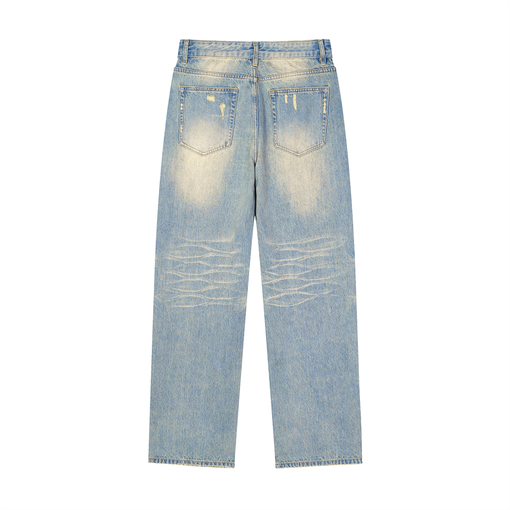 Sunfade Raw Hem Denim