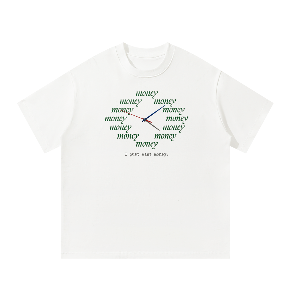 Time is Money Oversized T-Shirt